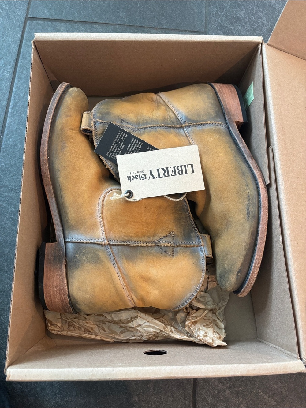 Liberty Black Arely boot in Vegas color